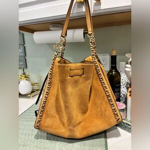 great condition Suede michael kors bag